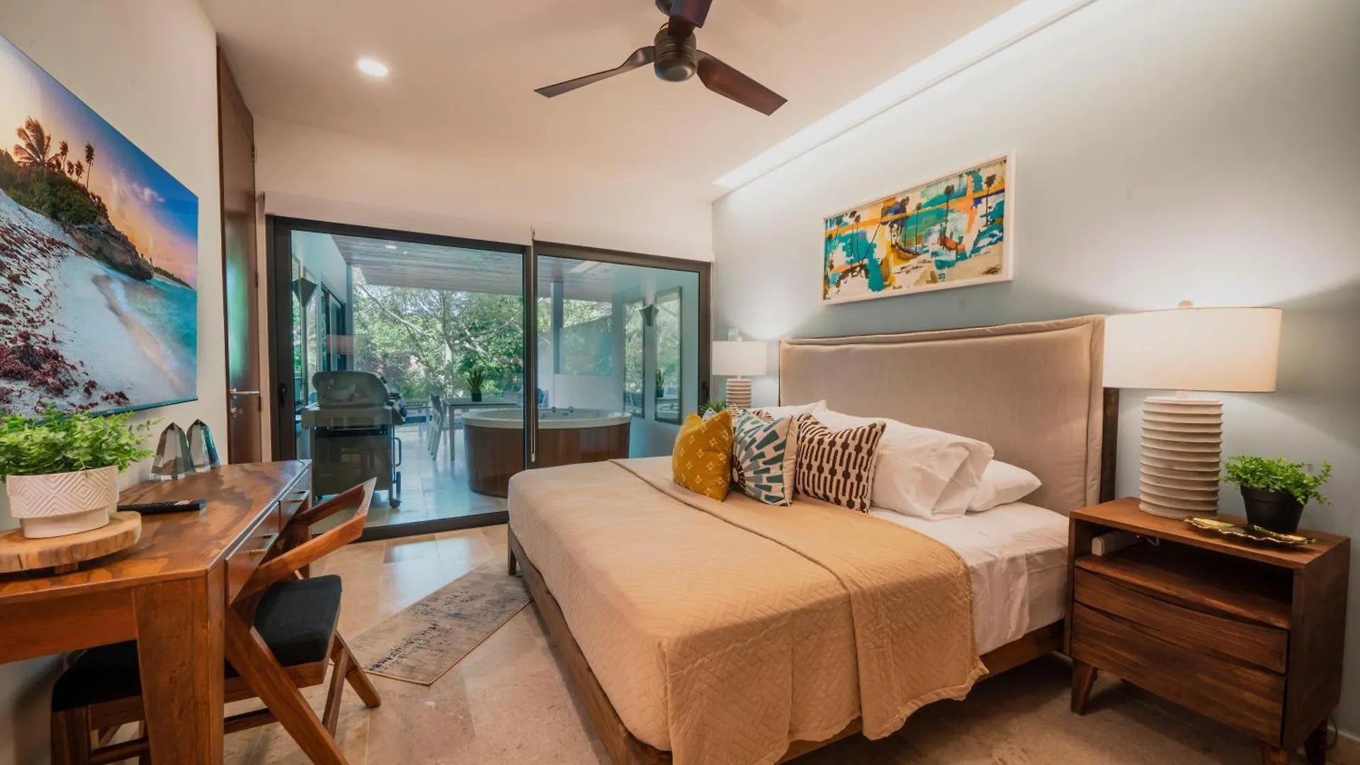 Luxury 2 Bedroom Condo With Private Jacuzzi & Bbq - At Cruz Con Mar - Maricruz Playa del Carmen Holiday home